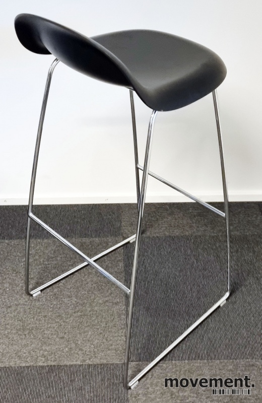 Solgt!Barkrakk fra Gubi i sort, 78cm - 2 / 2