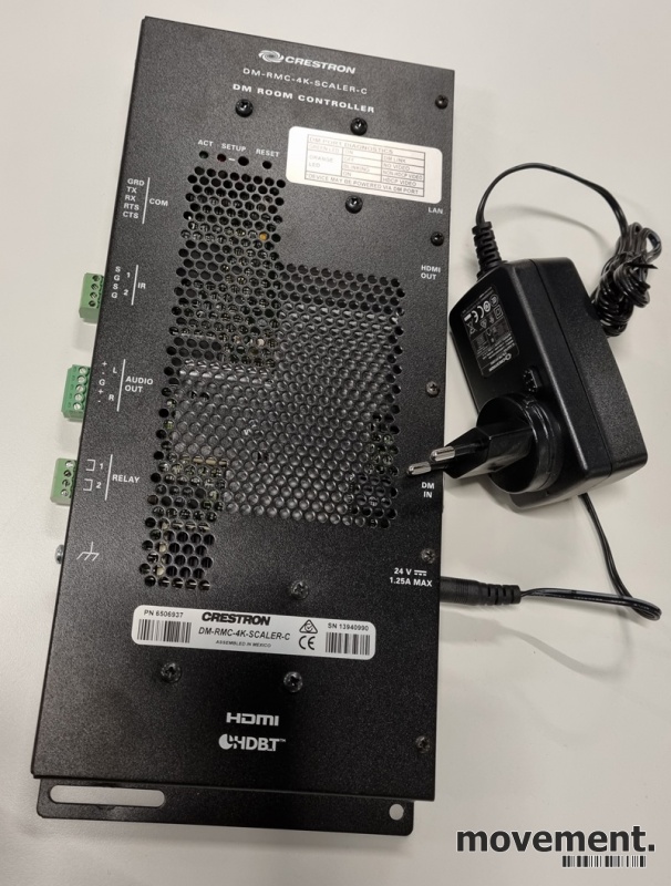 Solgt!Crestron DM-RMC-4K-SCALER-C DM Room - 1 / 5