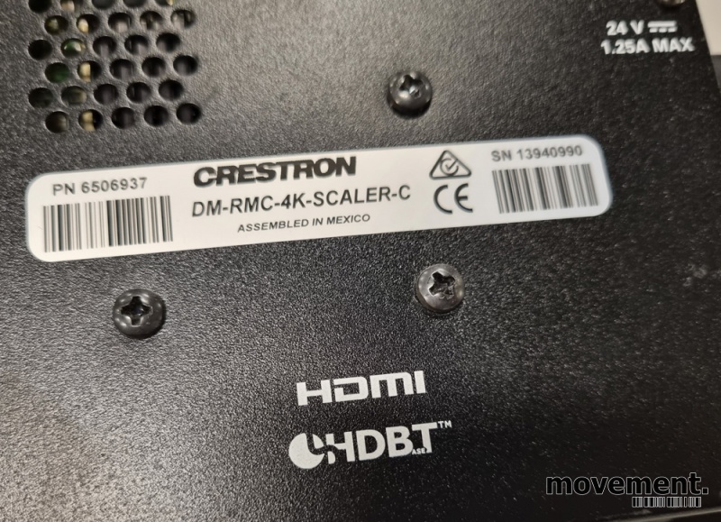 Solgt!Crestron DM-RMC-4K-SCALER-C DM Room - 5 / 5