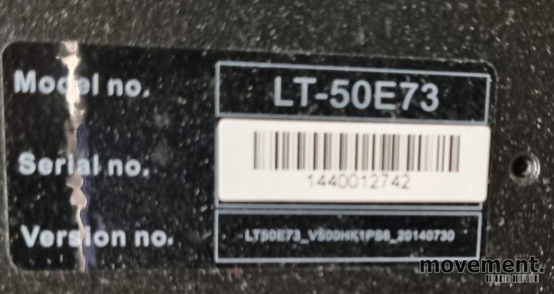 Solgt!JVC 50toms flatskjerm, LT-50E73, - 2 / 3