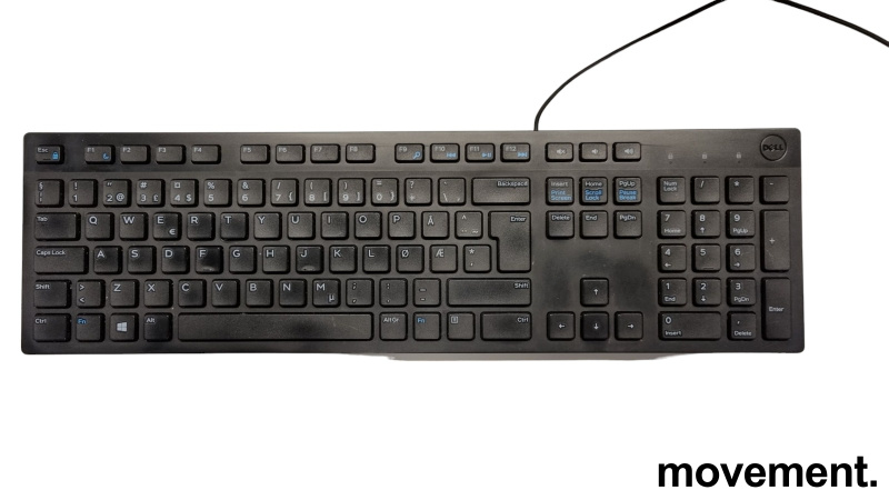 Dell USB-tastatur, modell KB216,