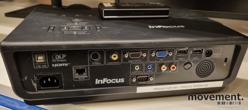 Solgt!Projector fra Infocus, IN3118HD, - 3 / 4