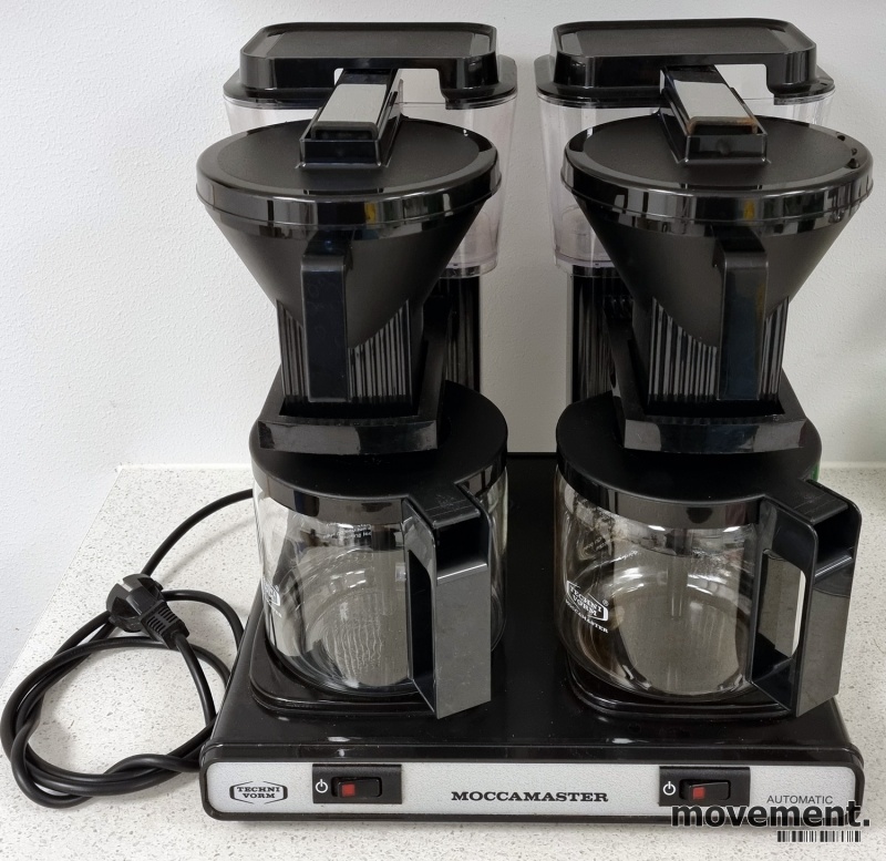 Solgt!Moccamaster dobbel kaffetrakter KBG - 1 / 2