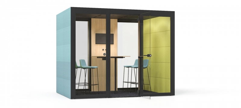 Lydisolert stillerom / møterom i