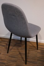 Spisestol / konferansestol fra Jysk, modell Jonstrup i grått stoff, pent brukt