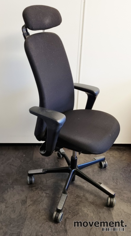 Solgt!HÅG Sofi 7310 kontorstol i sort - 2 / 3