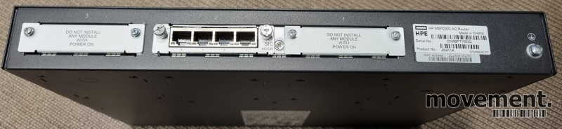 Solgt!Hewlett-Packard MSR2003 AC Router, - 2 / 4