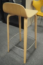 Muuto Visu barstol i eik, sittehøyde 75cm, pent brukt