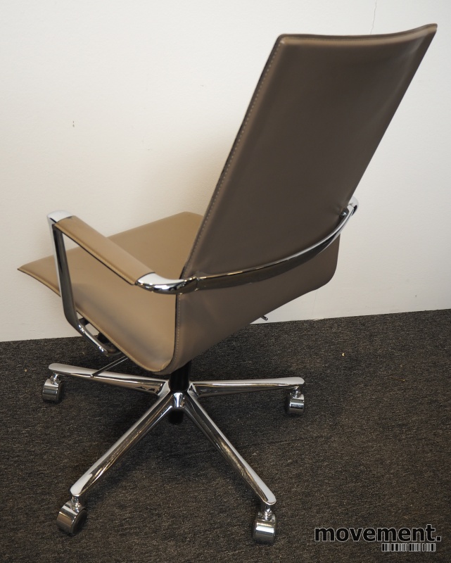Solgt!Konferansestol på hjul i beige - 2 / 2