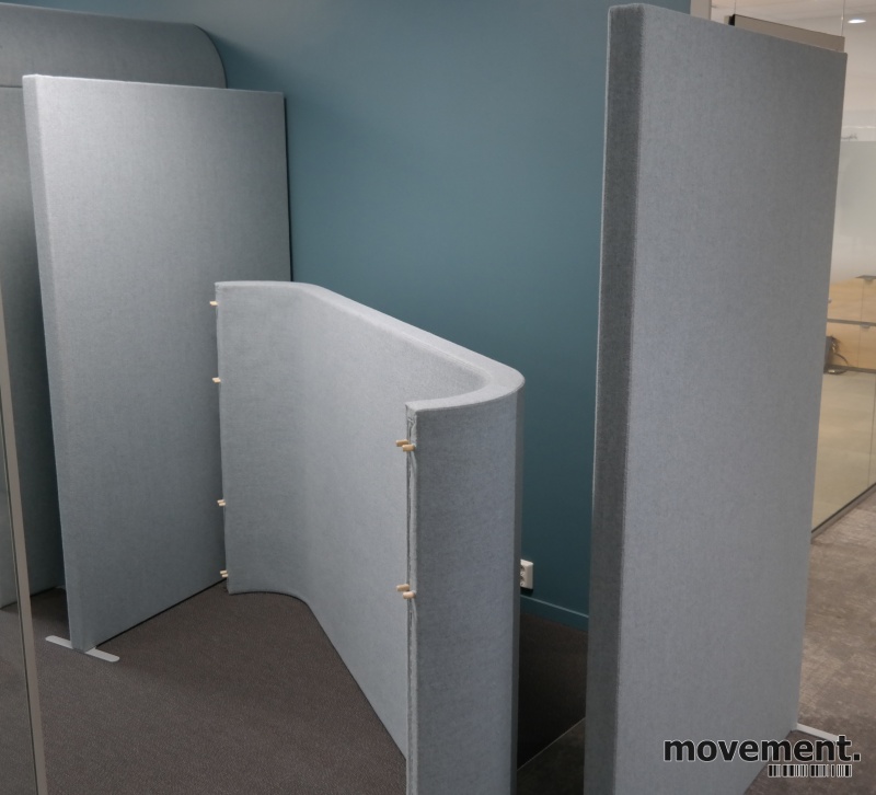 Solgt!Zilenzio Arc lyddempende skillevegg - 2 / 3