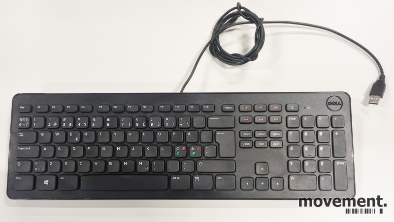 Solgt!Dell USB-tastatur, modell KB213p, - 1 / 2