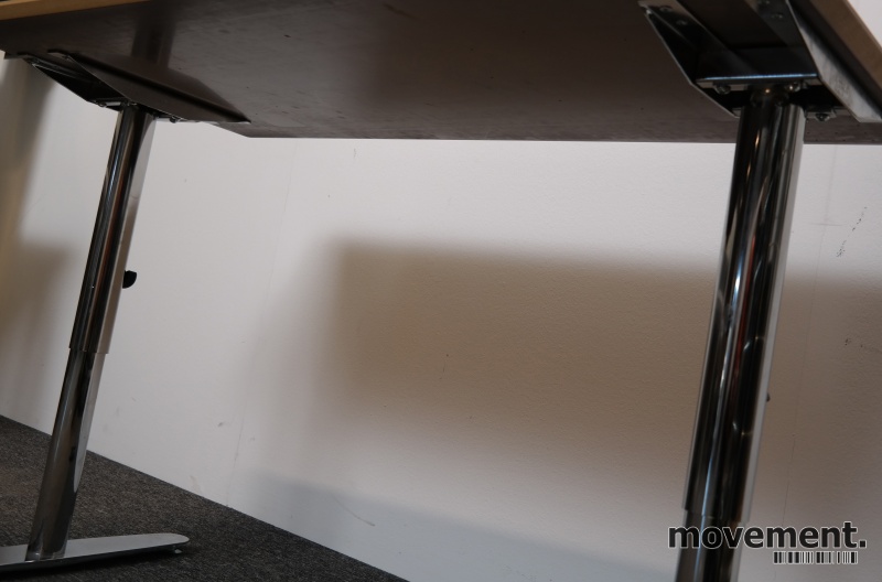 Solgt!Skrivebord i hvitt / krom fra - 3 / 3