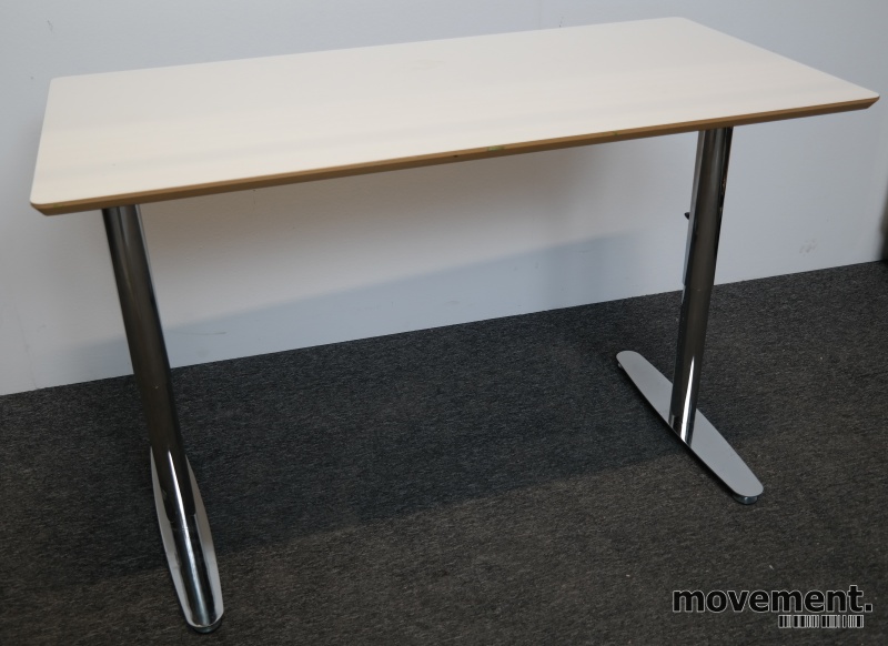 Solgt!Skrivebord i hvitt / krom fra - 1 / 3