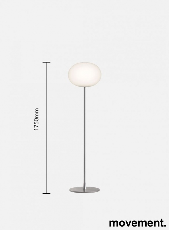 Solgt!Stålampe: FLOS Glo-Ball F2, by - 1 / 2