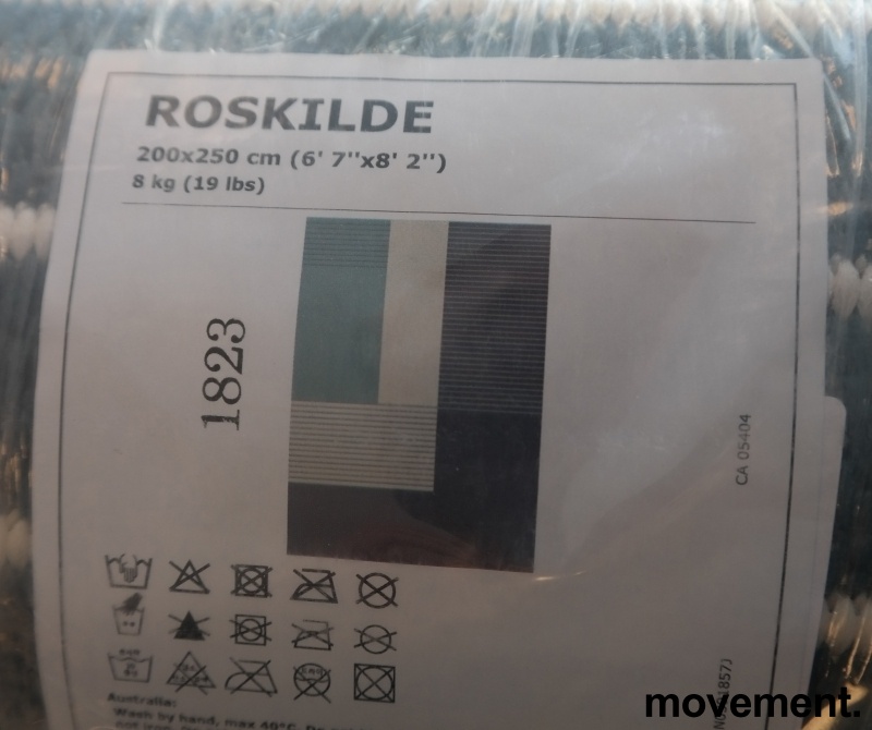 Solgt!Roskilde teppe fra IKEA i blått / - 2 / 2