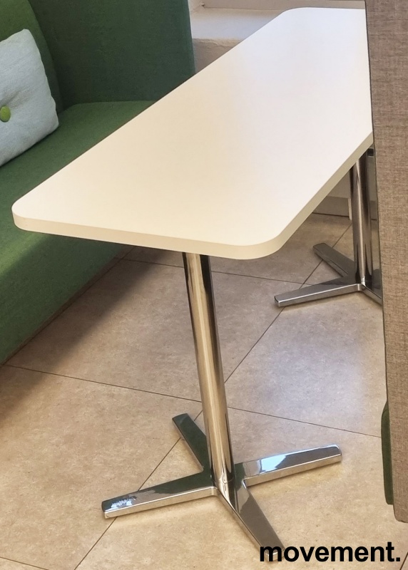 Solgt!Rektangulært loungebord i hvitt / - 3 / 3