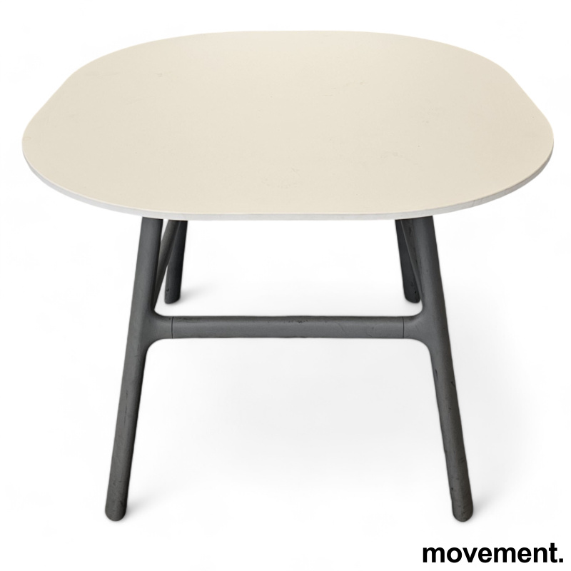 Loungebord / sofabord i hvitt / - 2 / 3