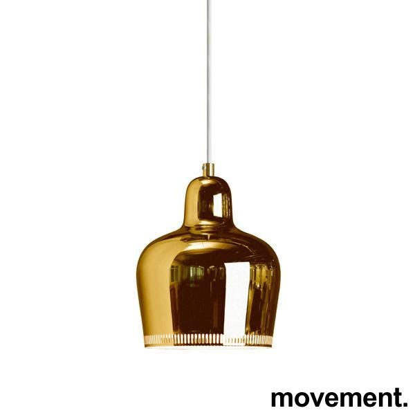 Solgt!Artek Golden Bell taklampe / - 1 / 2