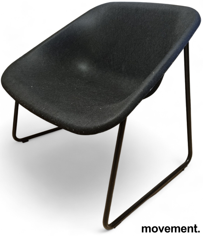Loungestol fra Inno i sort, modell - 1 / 3