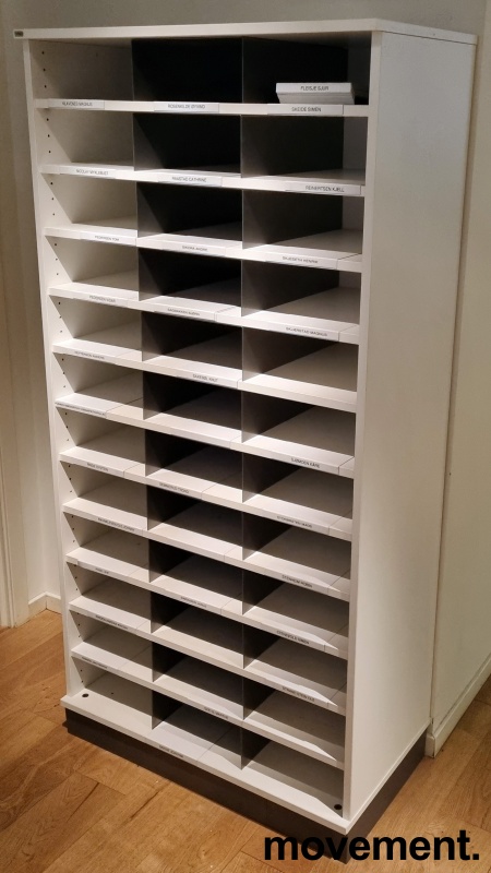 Solgt!Posthylle i hvitt / sort fra Isku, - 2 / 2