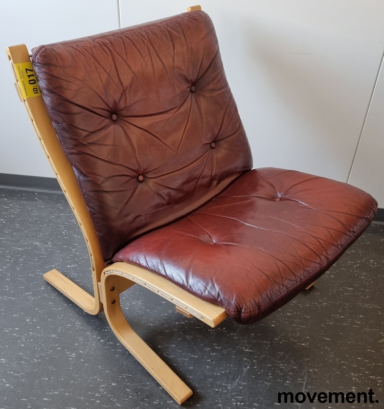 Solgt!Siesta Low, vintage Ekornes i bøk / - 4 / 5