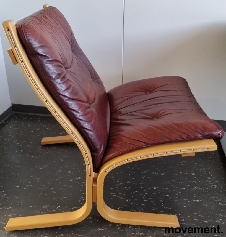 Solgt!Siesta Low, vintage Ekornes i bøk / - 3 / 5