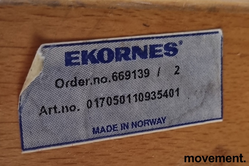 Solgt!Siesta Low, vintage Ekornes i bøk / - 5 / 5