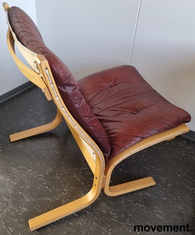 Solgt!Siesta Low, vintage Ekornes i bøk / - 2 / 5