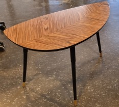 IKEA Lövbacken loungebord / sofabord i mørk poppelfiner, 77x39cm, H=52cm, pent brukt