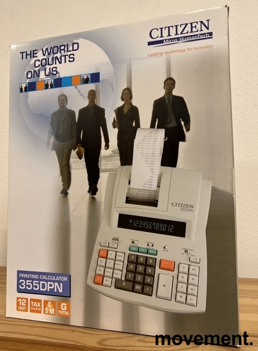 Solgt!Regnemaskin Citizen 355DPN, NY /