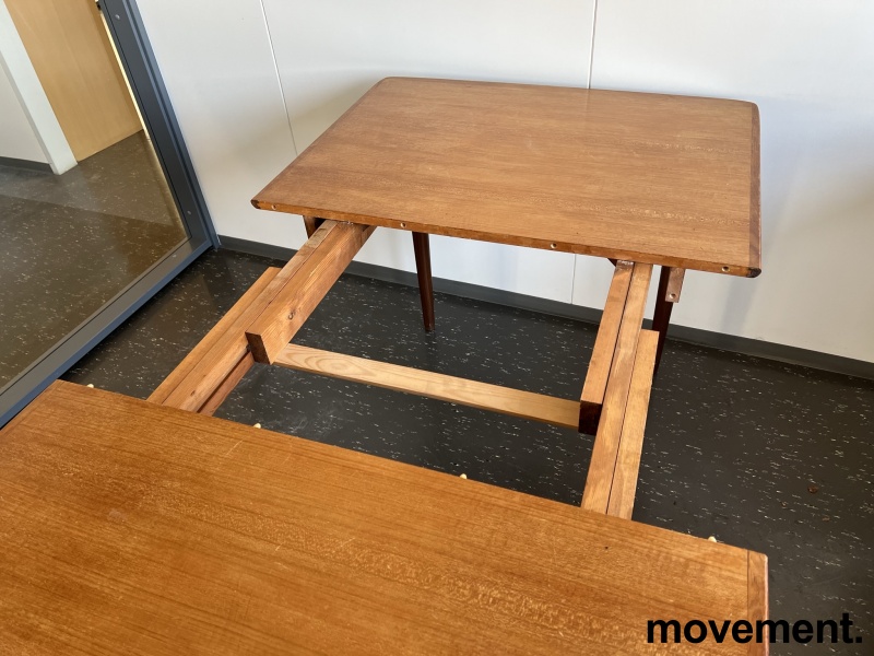 Solgt!Vintage Teak-bord med uttrekk, - 2 / 2