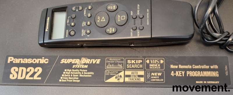Solgt!Panasonic VHS-spiller modell - 2 / 4