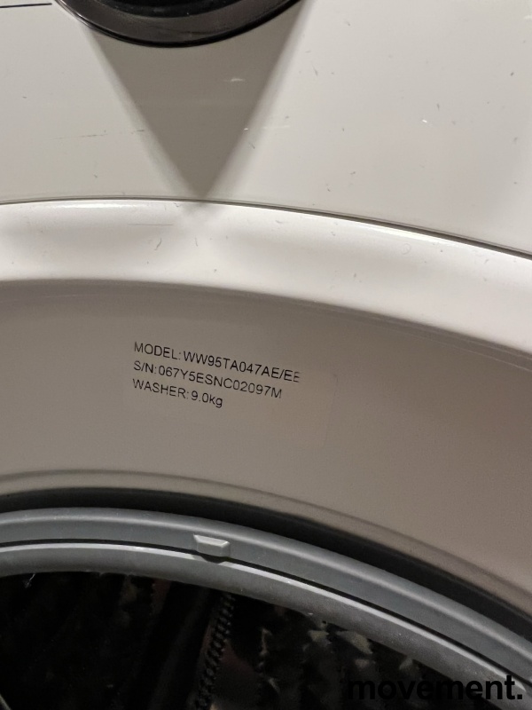 Solgt!Vaskemaskin fra Samsung, modell - 3 / 3
