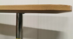 Barbord / ståbord Slitz fra Skandiform i eikefiner, 165x65cm, 91cm høyde, slitasje i plate