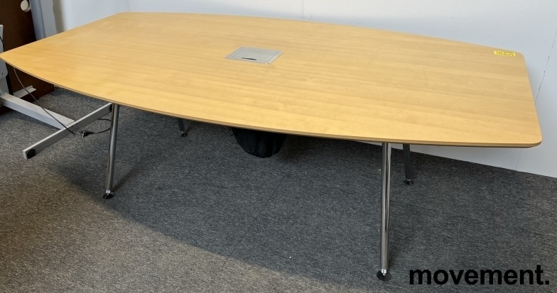 Solgt!Møtebord fra Skandiform i bjerk, - 1 / 3