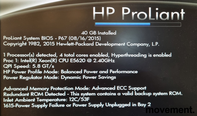 Solgt!HP Rackserver Proliant DL380 G7 -  - 5 / 5