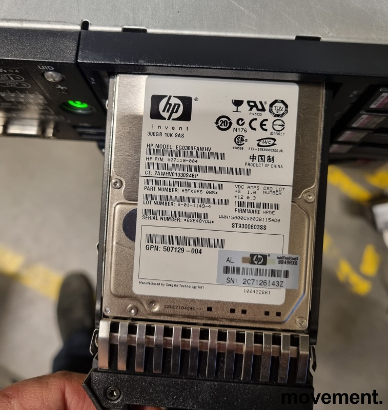 Solgt!HP Rackserver Proliant DL380 G7 -  - 3 / 3