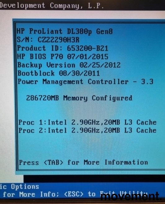 Solgt!HP Rackserver Proliant DL380p G8 - - 12 / 12