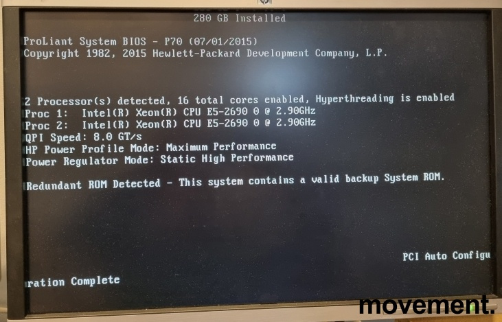 Solgt!HP Rackserver Proliant DL380p G8 - - 10 / 12