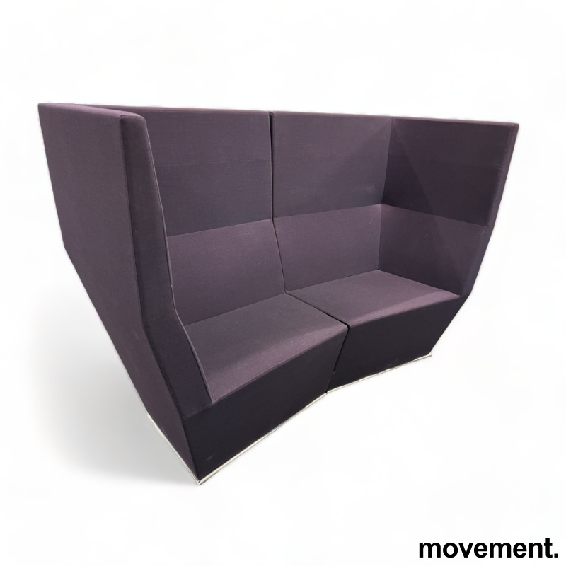 Solgt!3-seter sofa med høy rygg fra - 1 / 3