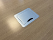 Solgt!NEXT kompakt møtebord i eik med grå - 3 / 3