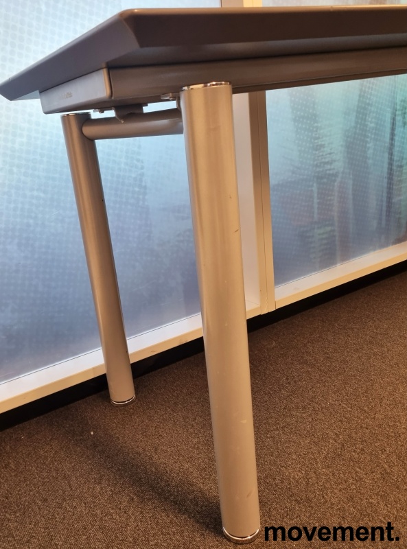 Solgt!Skrivebord / printerbord i grått, - 3 / 3