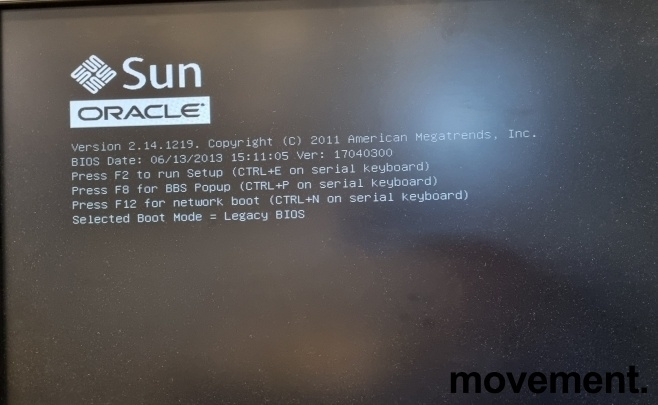 Solgt!Sun Oracle rackserver X3-2, 2 x - 2 / 3