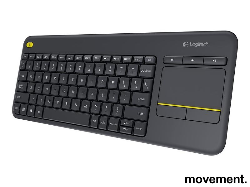 Solgt!Logitech Wireless Touch Keyboard