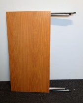 Konferansebord / klappbord i eik fra Kinnarps, 120x60cm, Edu-X serie, brukt