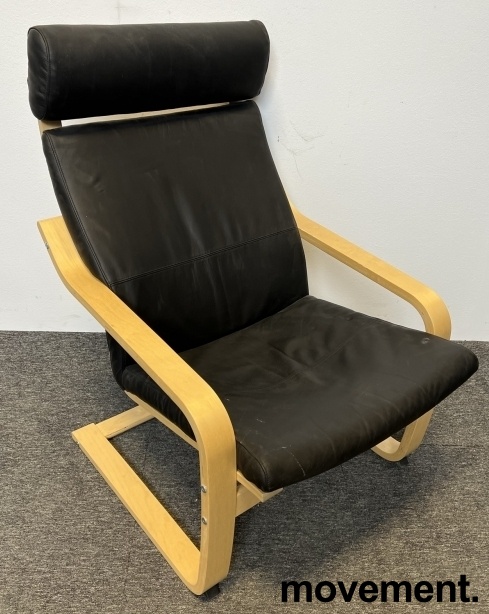 Solgt!IKEA Poäng lenestol / loungestol i - 1 / 2