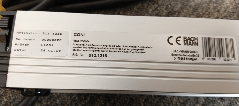 Bachmann strømforgrener for