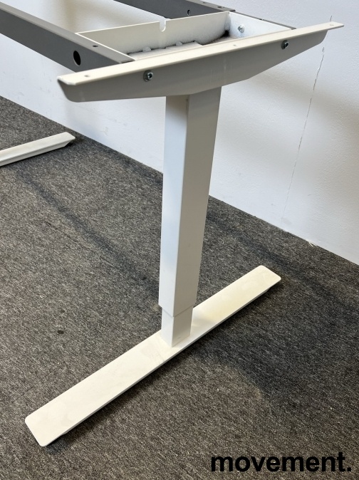 Solgt!Understell for skrivebord i hvitt - 2 / 2