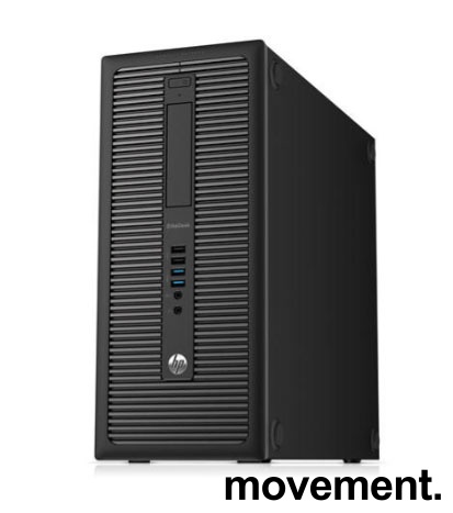 Solgt!Stasjonær PC: HP EliteDesk 800 G1