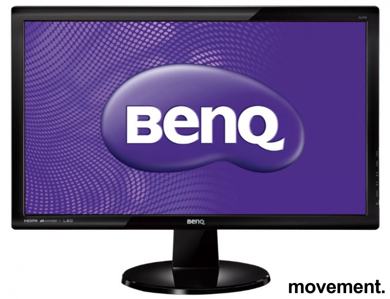 Solgt!Flatskjerm til PC: Benq GL2750,